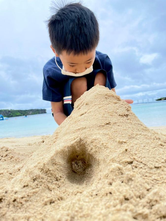 Pangoo Onna Japanese Style Hotel Bagian luar foto